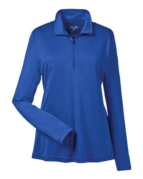 Team 365 Women's Zone Performance Quarter-Zip Pullover