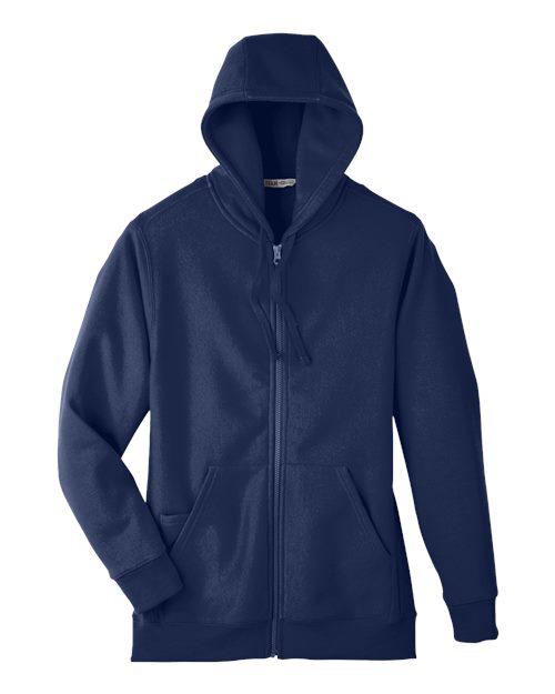 Team 365 Men's Zone HydroSport Heavyweight Full-Zip Hooded Sweatshirt-1