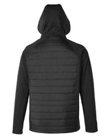 CORE365 Men's Techno Lite Hybrid Hooded Jacket-2