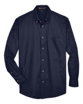Harriton Men's Easy Blend Twill Shirt-1