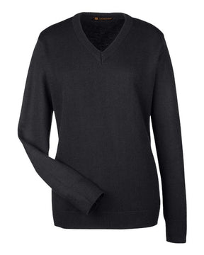 Harriton Women's Pilbloc V-Neck Sweater