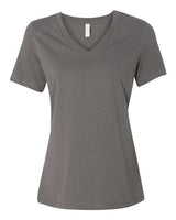 BELLA + CANVAS Women's Relaxed Jersey V-Neck Tee BC6405-1