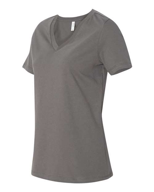 BELLA + CANVAS Women's Relaxed Jersey V-Neck Tee BC6405-2
