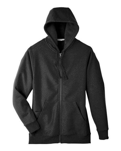 Team 365 Men's Zone HydroSport Heavyweight Full-Zip Hooded Sweatshirt-1