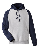 Team 365 Men's Zone HydroSport Heavyweight Colorblock Hooded Sweatshirt-1