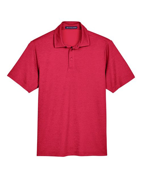 Devon & Jones Men's CrownLux Performance Address Mélange Polo-1