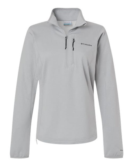 Columbia Women's Essential Hike Grid Fleece Half-Zip Pullover-1