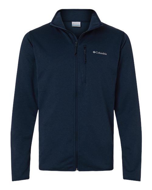 Columbia Men's Essential Hike Grid Fleece Full-Zip-1