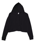 Lane Seven Women's Cropped Fleece Hooded Sweatshirt-1