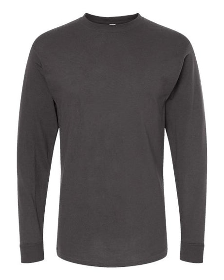 M&O Men's Gold Soft Touch Long Sleeve T-Shirt-1