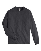 Hanes Men's Authentic 100% Cotton Long Sleeve T-Shirt 5586