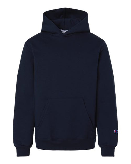 Champion Youth Powerblend Hooded Sweatshirt-1