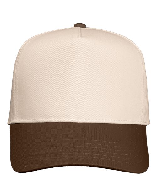 Valucap Five-Panel Twill Cap-1