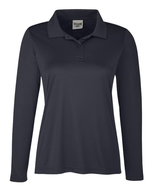 Team 365 Women's Zone Performance Long Sleeve Polo-1