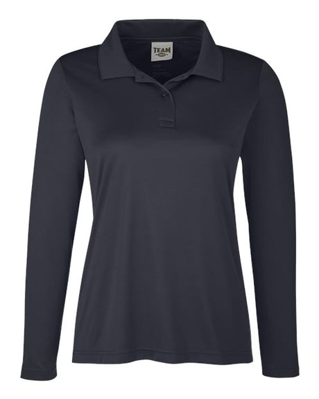 Team 365 Women's Zone Performance Long Sleeve Polo-1