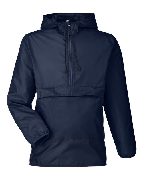 Team 365 Men's Zone Protect Packable Anorak Jacket-1