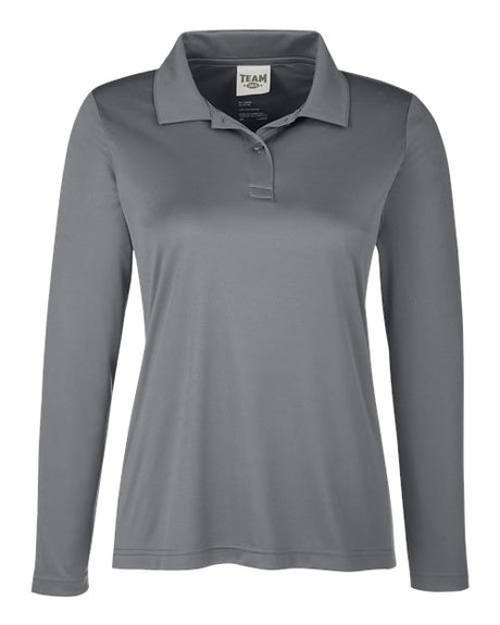 Team 365 Women's Zone Performance Long Sleeve Polo-1