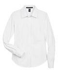 Devon & Jones Women's Crown Collection Oxford Woven Dress Shirt-1