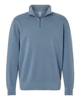 Independent Trading Co. Men's Pigment-Dyed Quarter-Zip Pullover-1