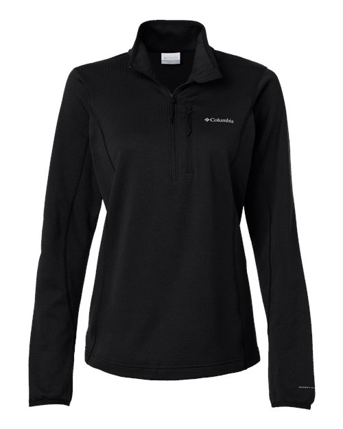 Columbia Women's Essential Hike Grid Fleece Half-Zip Pullover-1