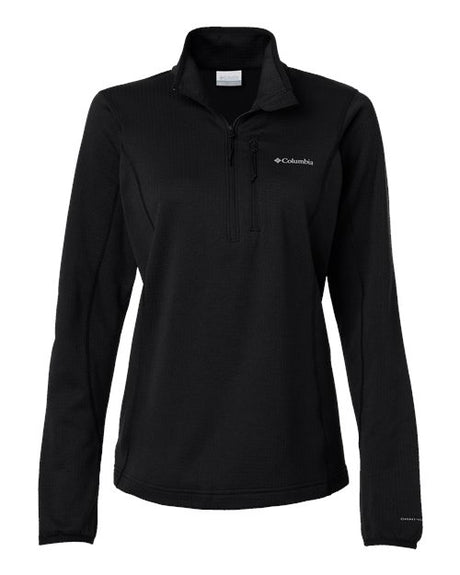 Columbia Women's Essential Hike Grid Fleece Half-Zip Pullover-1