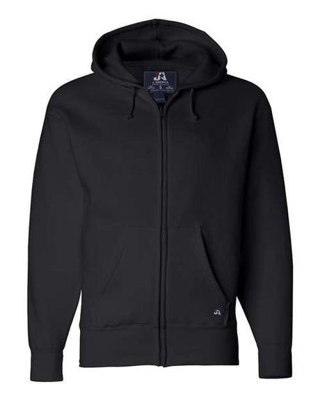 J. America Adult Premium Full-Zip Fleece Hooded Sweatshirt JA8821-AB-1