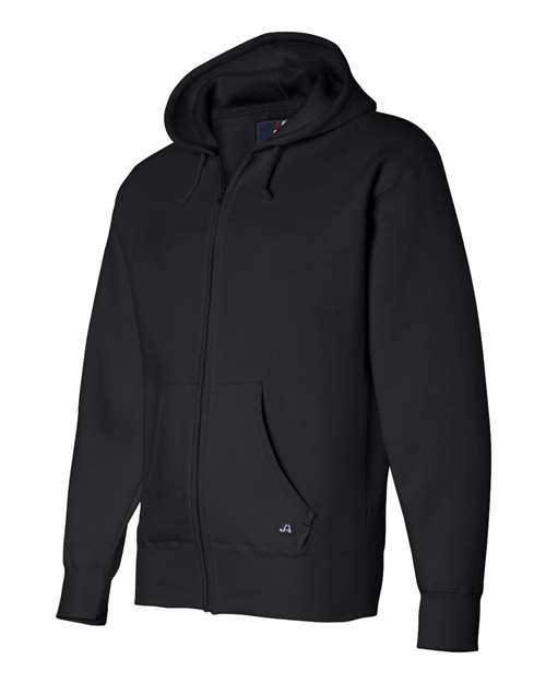 J. America Adult Premium Full-Zip Fleece Hooded Sweatshirt JA8821-AB-2