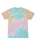 Colortone Men's Multi-Color Tie-Dyed T-Shirt