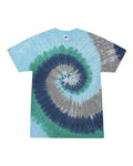 Colortone Men's Multi-Color Tie-Dyed T-Shirt