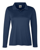 Team 365 Women's Zone Performance Long Sleeve Polo-1