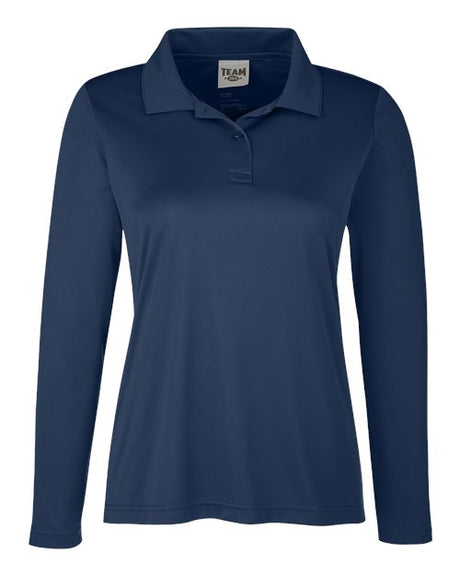 Team 365 Women's Zone Performance Long Sleeve Polo-1