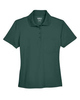 CORE365 Women's Origin Performance Piqué Polo with Pocket-1