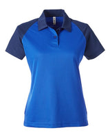Team 365 Women's Command Snag-Protection Colorblock Polo-1