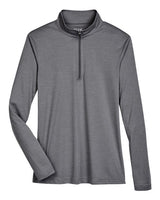 Team 365 Women's Zone Sonic Heather Performance Quarter-Zip Pullover-1