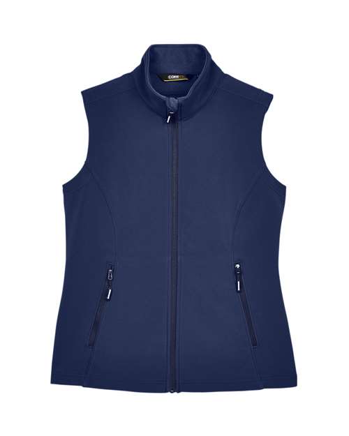 CORE365 Women's Cruise Two-Layer Fleece Bonded Soft Shell Vest-1