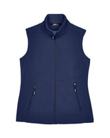 CORE365 Women's Cruise Two-Layer Fleece Bonded Soft Shell Vest-1