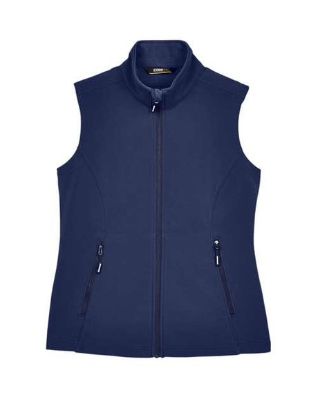 CORE365 Women's Cruise Two-Layer Fleece Bonded Soft Shell Vest-1