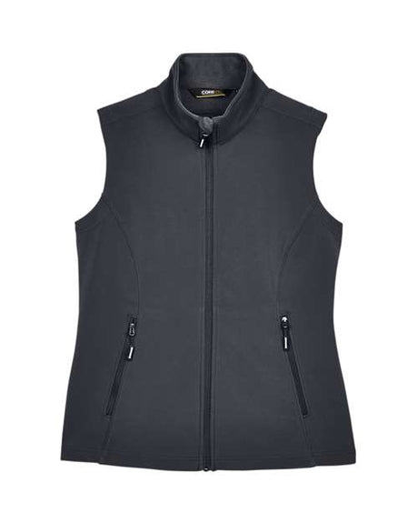 CORE365 Women's Cruise Two-Layer Fleece Bonded Soft Shell Vest-1