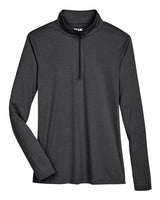 Team 365 Women's Zone Sonic Heather Performance Quarter-Zip Pullover-1
