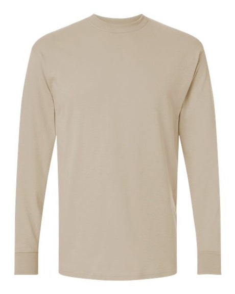 M&O Men's Gold Soft Touch Long Sleeve T-Shirt-1