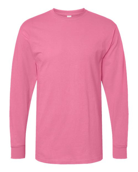 M&O Men's Gold Soft Touch Long Sleeve T-Shirt-1