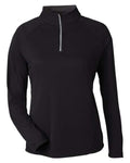 CORE365 Women's Origin Performance Pique Quarter-Zip Pullover-1