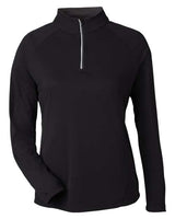CORE365 Women's Origin Performance Pique Quarter-Zip Pullover-1