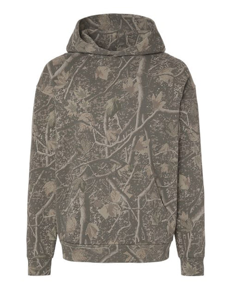 Independent Trading Co. Men's Boulevard Heavyweight Hooded Sweatshirt-1