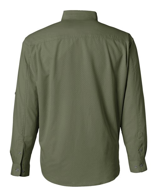 HUK Men's Tide Point Pocket Fishing Shirt-2