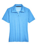 Devon & Jones Women's CrownLux Performance Address Melange Polo-1