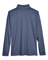 Team 365 Men's Zone Sonic Heather Performance Quarter-Zip Pullover-2