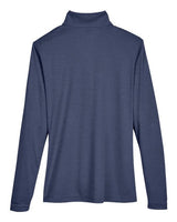 Team 365 Women's Zone Sonic Heather Performance Quarter-Zip Pullover-2