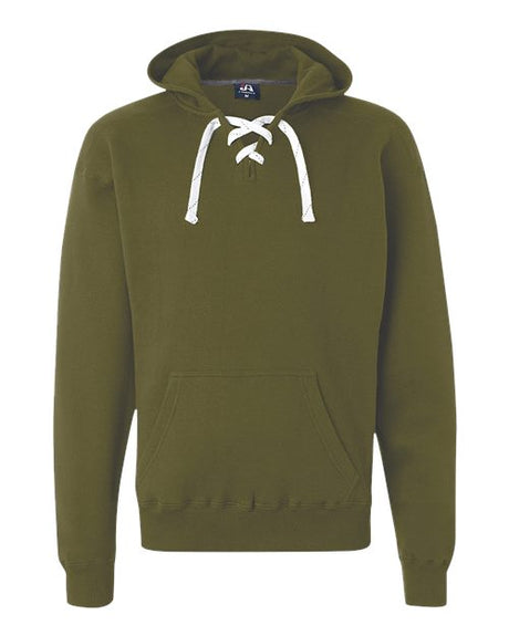 J. America Men's Sport Lace Hooded Sweatshirt-1