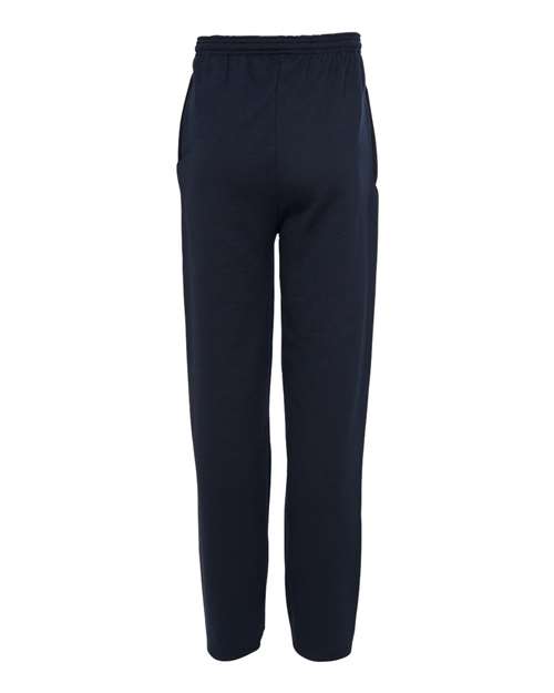 Champion Men's Powerblend Open-Bottom Sweatpants with Pockets-3